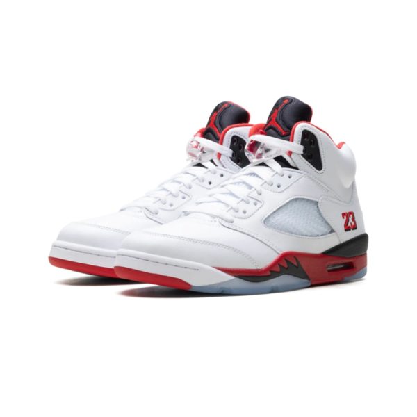 Air Jordan 5 “Fire Red – Black Tongue (2025)”
