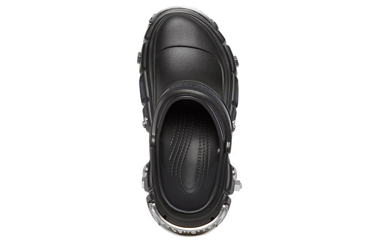 Balenciaga Hardcrocs Slide x Crocs 'Black' 687397W1S8N1081 #