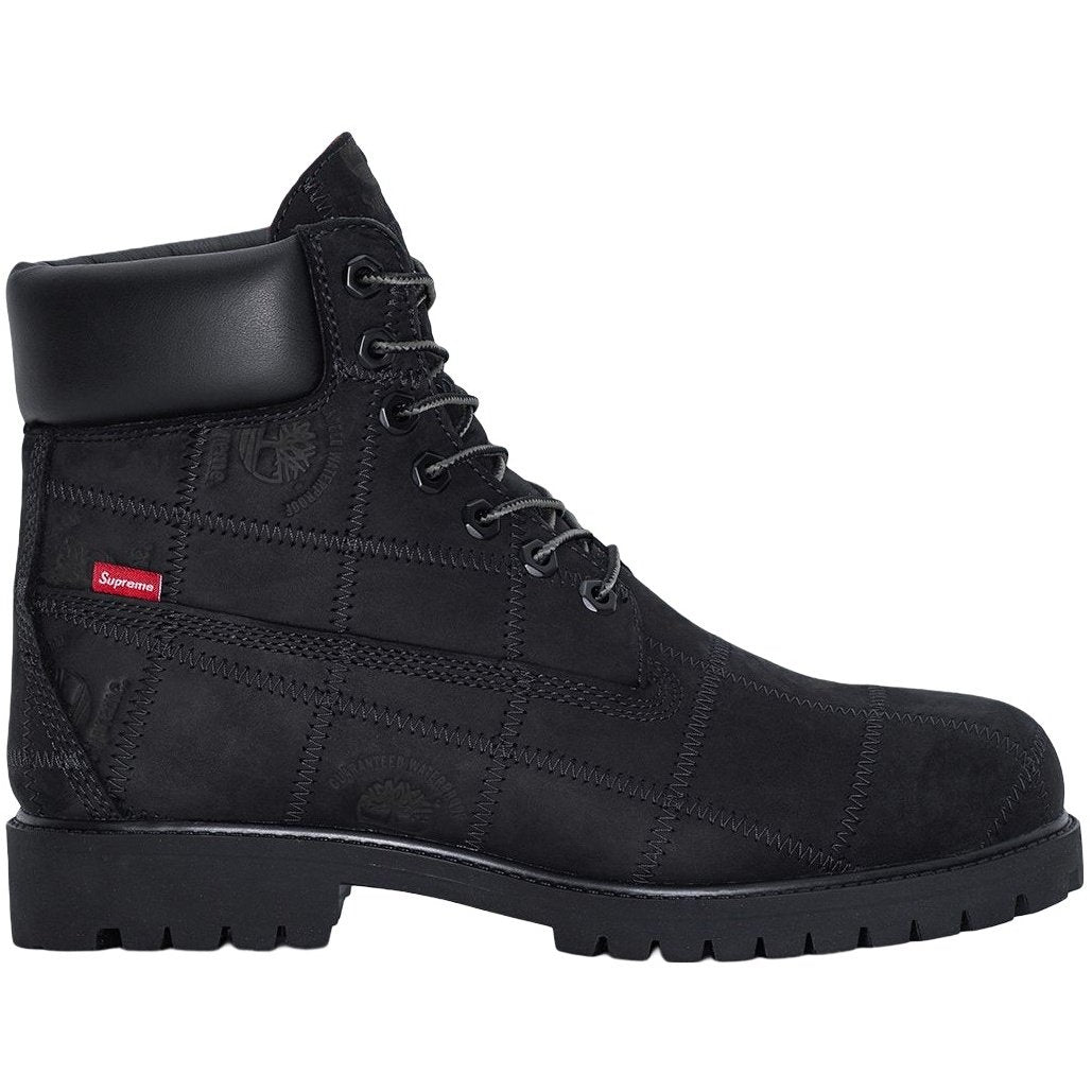 Supreme®/Timberland® Patchwork 6" Premium Waterproof Boot Black
