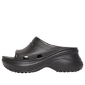 (WMNS) Balenciaga x Crocs Pool Slide Sandals 'Black' 677389W1S8E1000 #